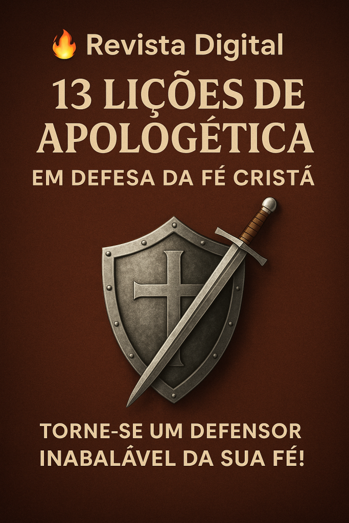 Capa da Revista Digital - 13 Lições de Apologética: Em Defesa da Fé Cristã