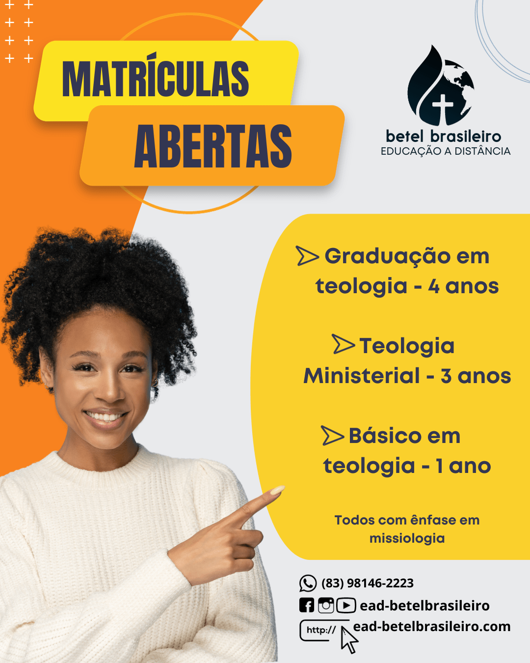 Educação Teológica Avançada: Inscreva-se Já nos Cursos EAD do Betel Brasileiro