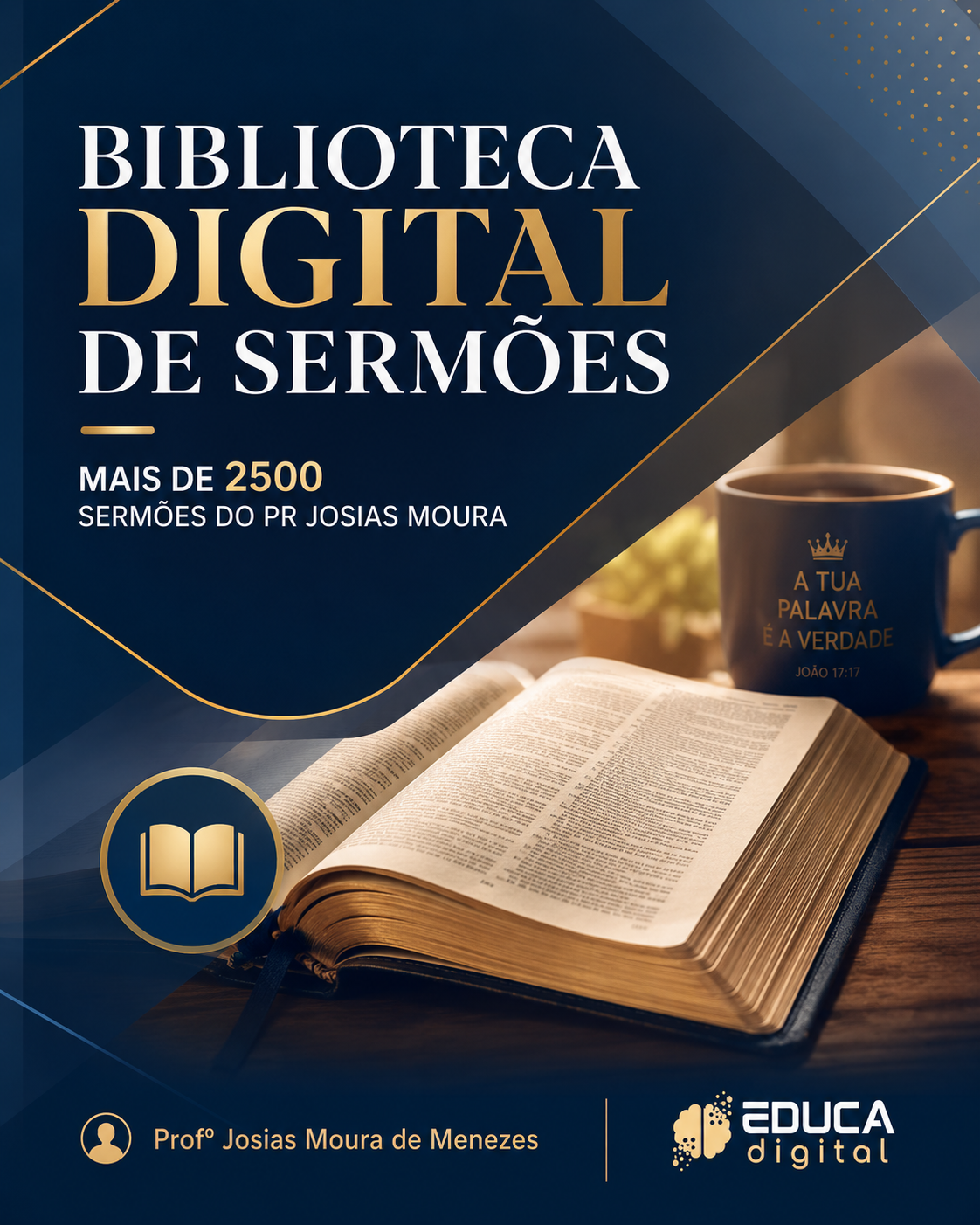 Capa da Biblioteca Digital de Sermões