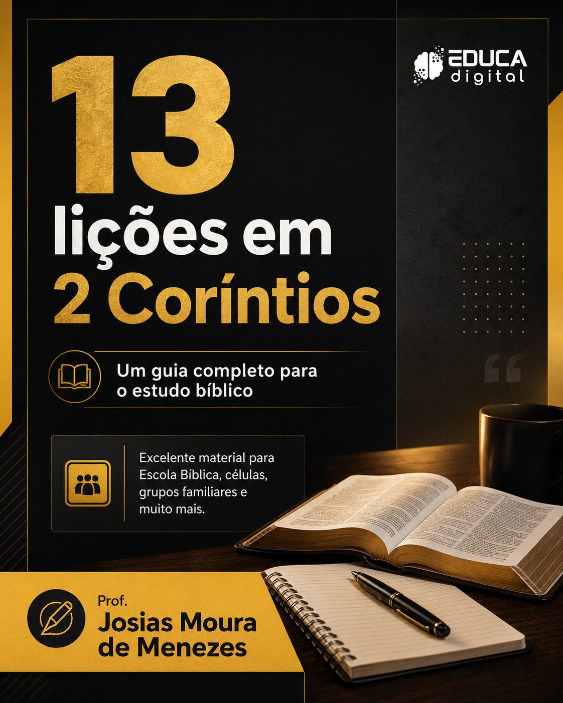 Capa do Livro – 13 Aulas sobre 2 Coríntios