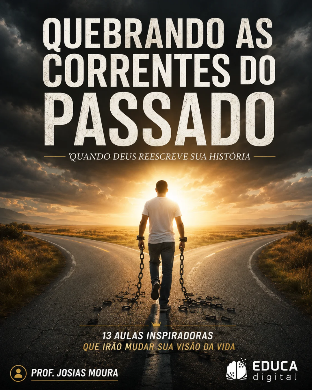 Capa do estudo Quebrando as Correntes do Passado